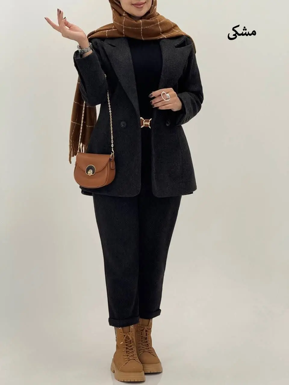 3596-پالتو فوتر ماهک